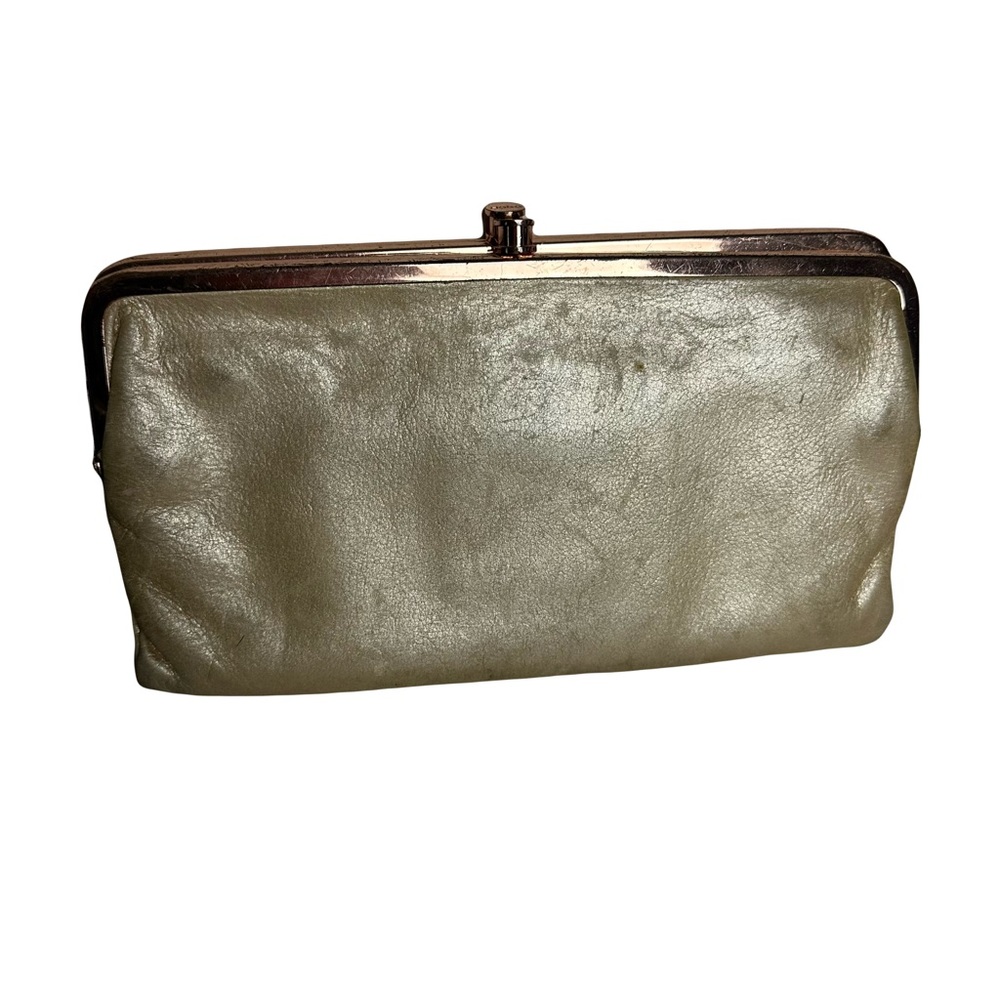 HOBO Sage Leather Clutch